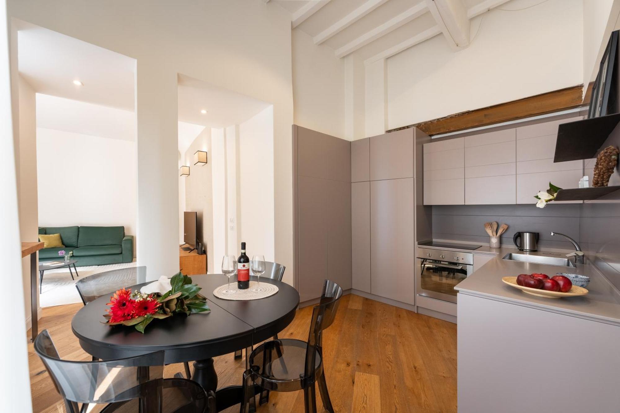 Tg - One Bedroom Luxury Apartment In The Fashion District Florenz Exterior foto